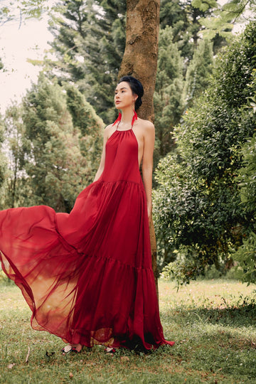 Angela Open Back Summer Dress