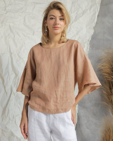 Bella Linen Top