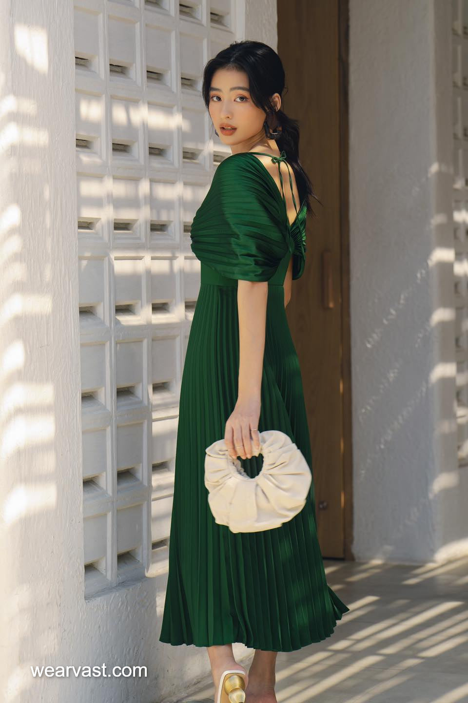 J'adore Pleated Silk Dress VAST J'adore Pleated Silk Dress VAST