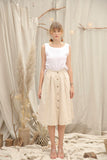 Leslie Linen Skirt