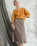 Valerie Linen Skirt