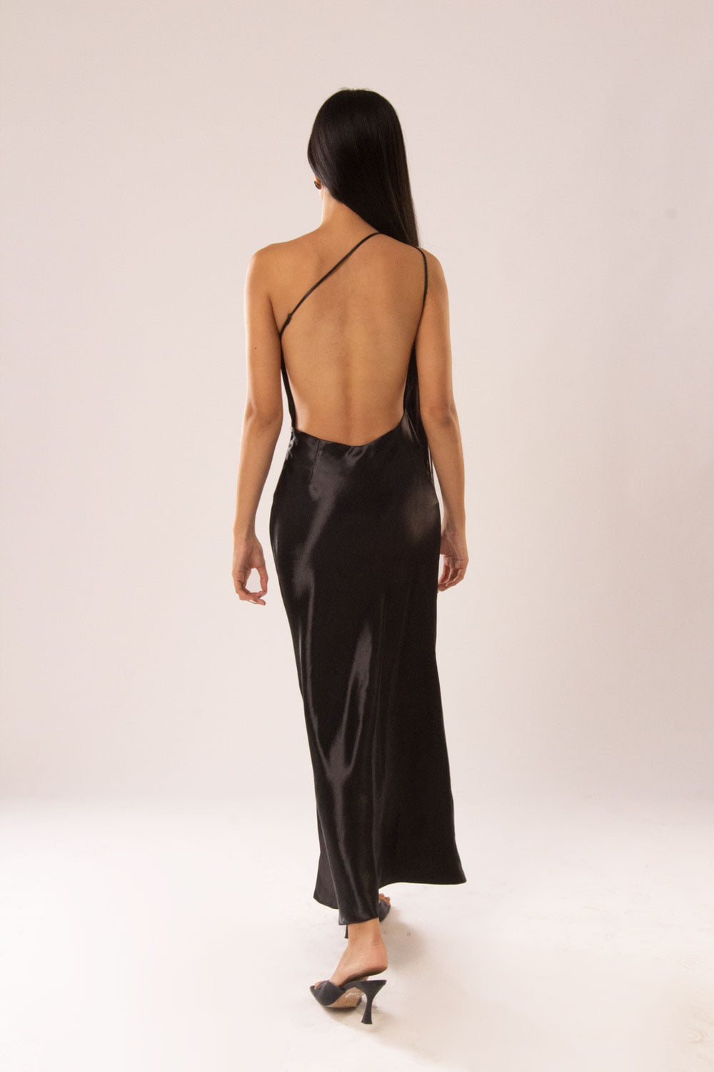 elise satin dress Galia Lahav Elise Ivory Satin Corset Asymmetric Strap Dress size 36 (US 2) by Galia Lahav