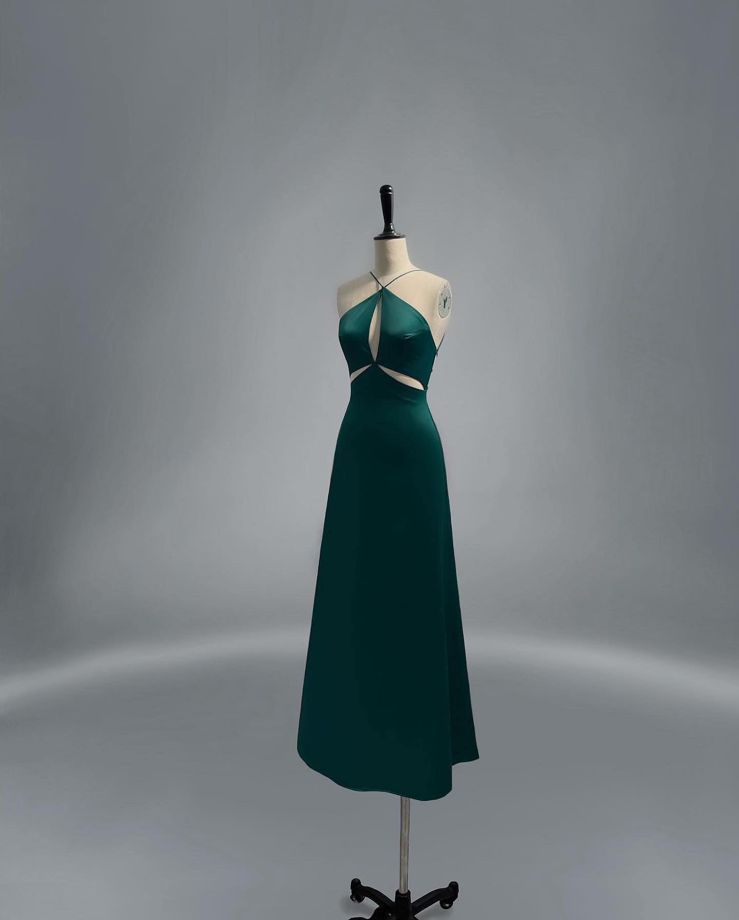 Sleek Silk Dress