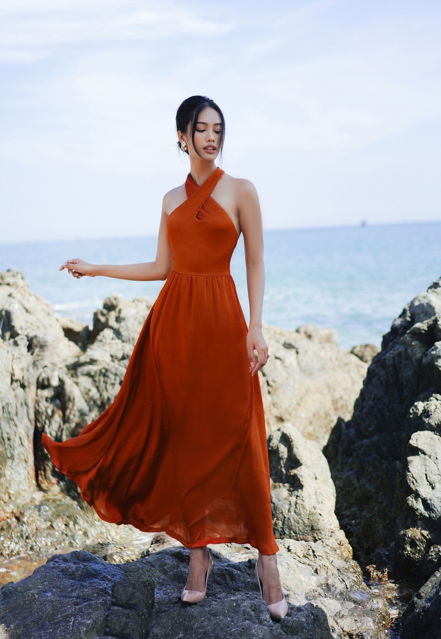 Kae Silk Dress