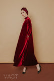 Ruby Gown - Oversized Velvet Maxi Dress