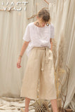 Andie Square Linen Top
