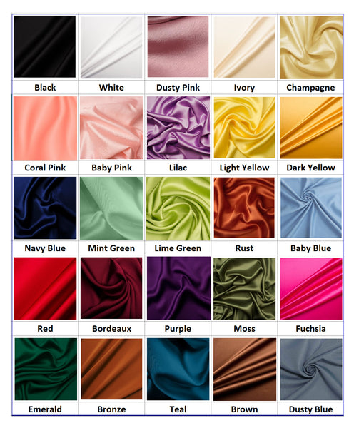 Fabric Swatches (70+ Colors)